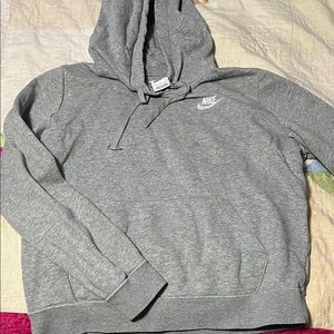 Nike Womens Heather Gray Hoodie